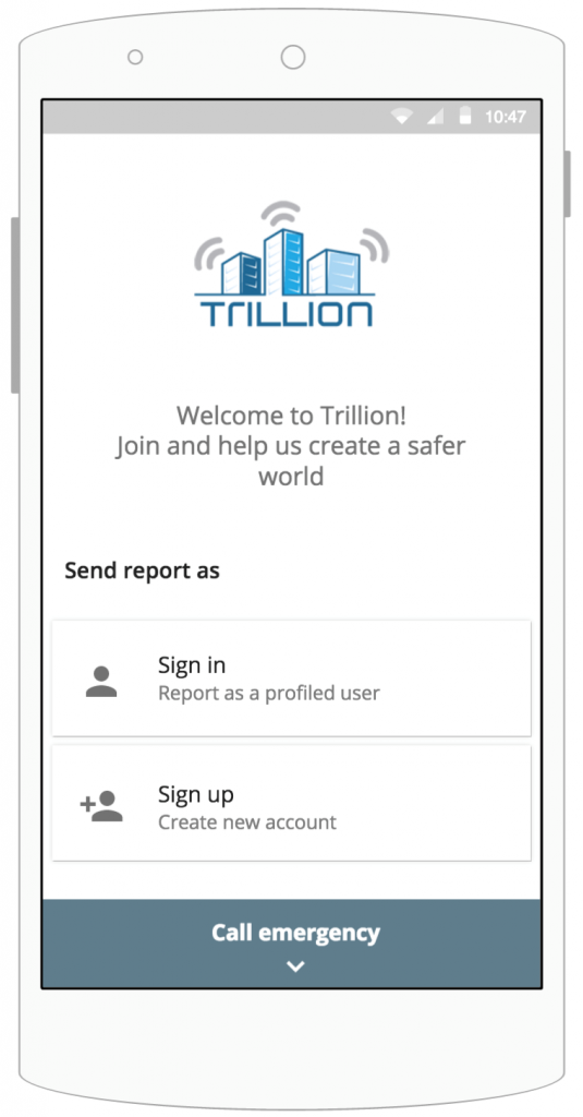 A preview of TRILLION application