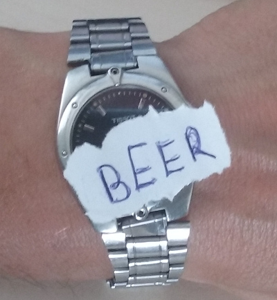 It is beer o&rsquo;clock!